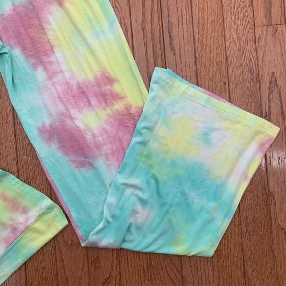Beach Riot Tie Dye Lounge Wide Leg Pants - Picture 12 of 14